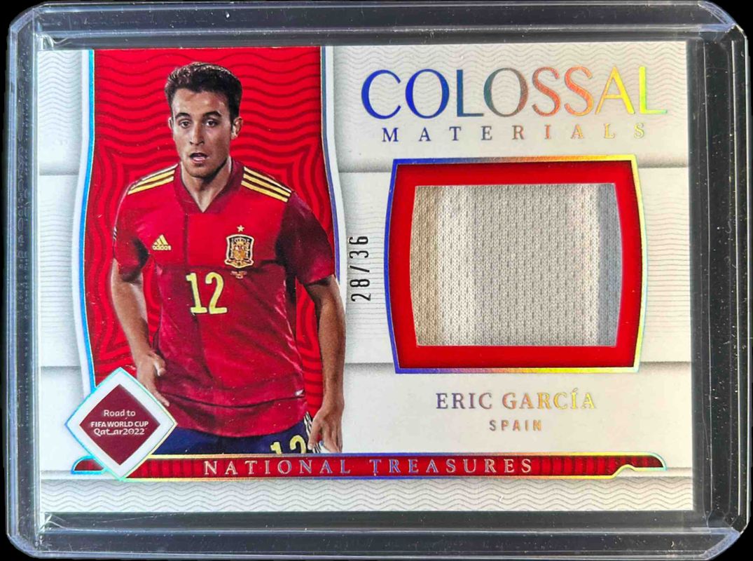 2022 National Treasures World Cup #CO-EG Colossal Materials /99