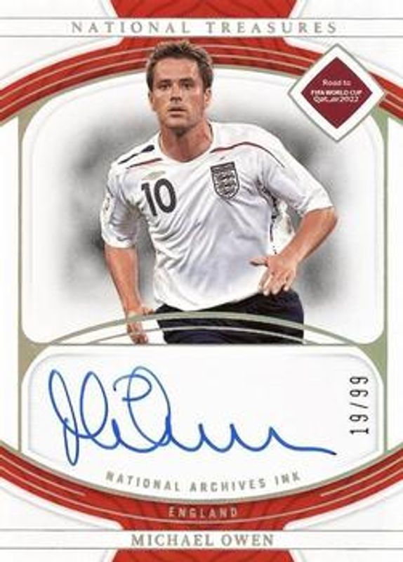 2022 National Treasures World Cup #NI-MO National Archives Ink /99
