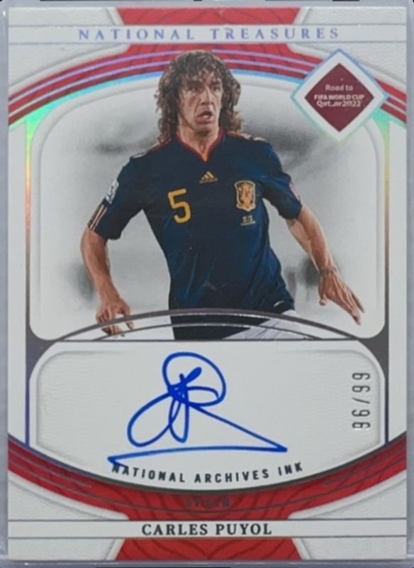 2022 National Treasures World Cup #NI-CPU National Archives Ink /99