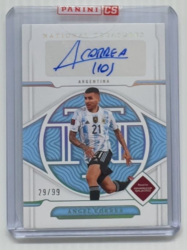 2022 National Treasures World Cup #S-ANC Signatures /99