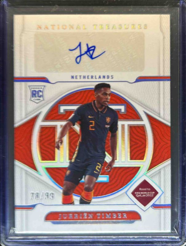 2022 National Treasures World Cup #S-JTB Signatures /99