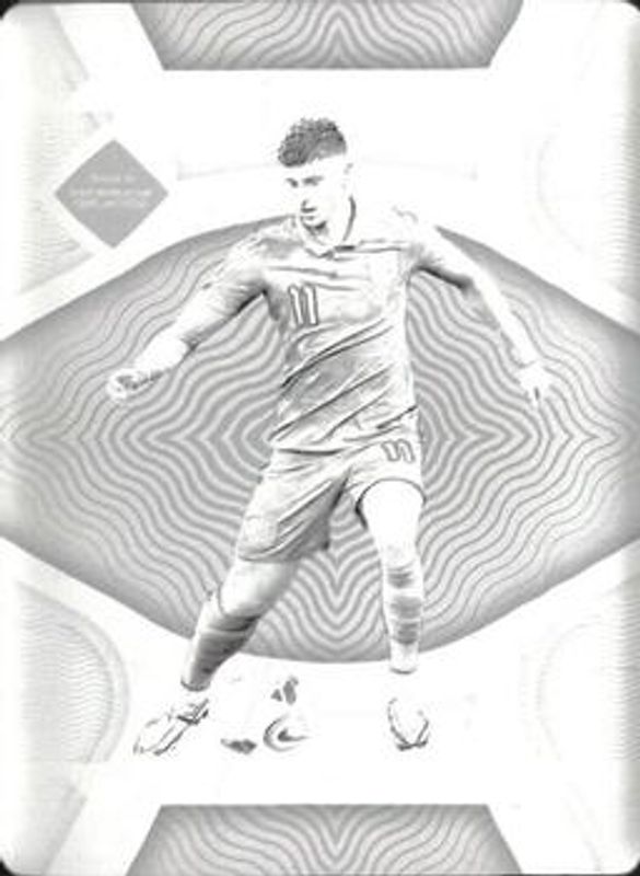 2022 National Treasures World Cup #57 Printing Plates Black /1