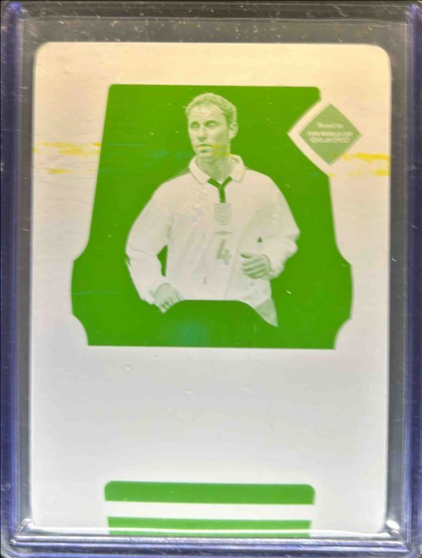 2022 National Treasures World Cup #LS-NBT Legendary Signatures - Printing Plates Yellow /1