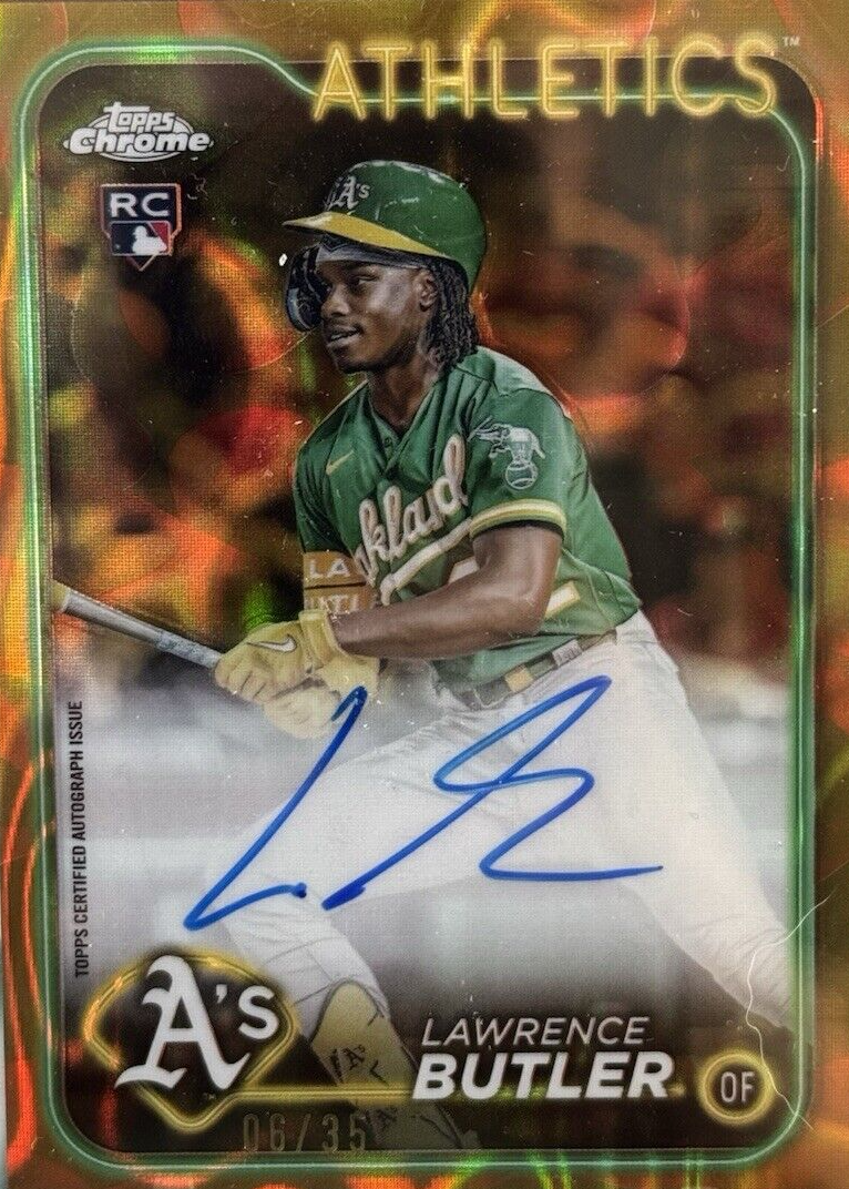 Topps - topps 199シリ ローレンス・バトラー　　LAWRENCE BUTLER 2025 Topps Series 1 Celebration - Lawrence Butler Gameday