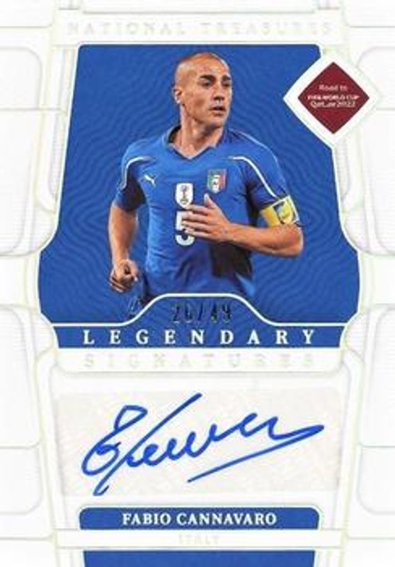 2022 National Treasures World Cup #LS-FC Legendary Signatures /99