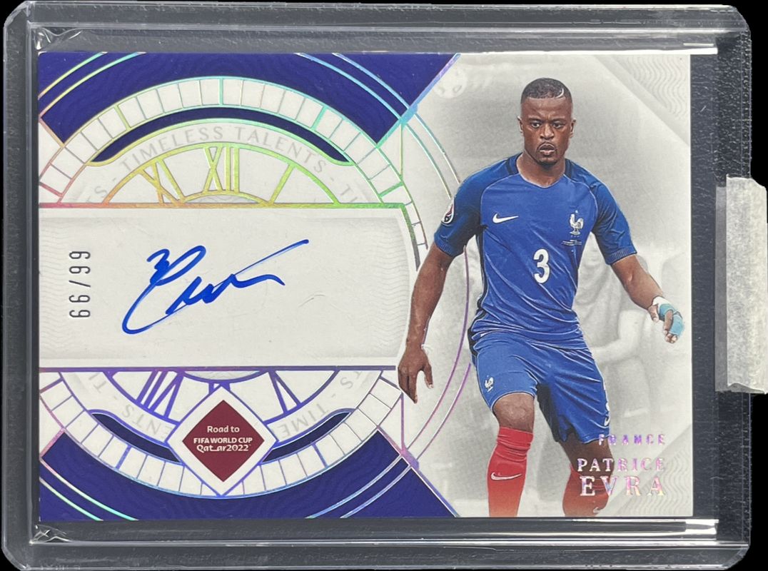 2022 National Treasures World Cup #TS-PEV Timeless Talents Signatures /99