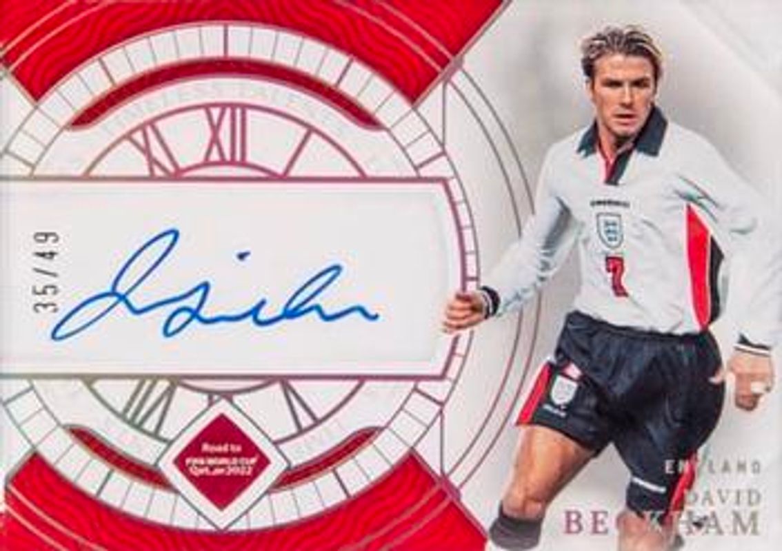 2022 National Treasures World Cup #TS-DBE Timeless Talents Signatures /99