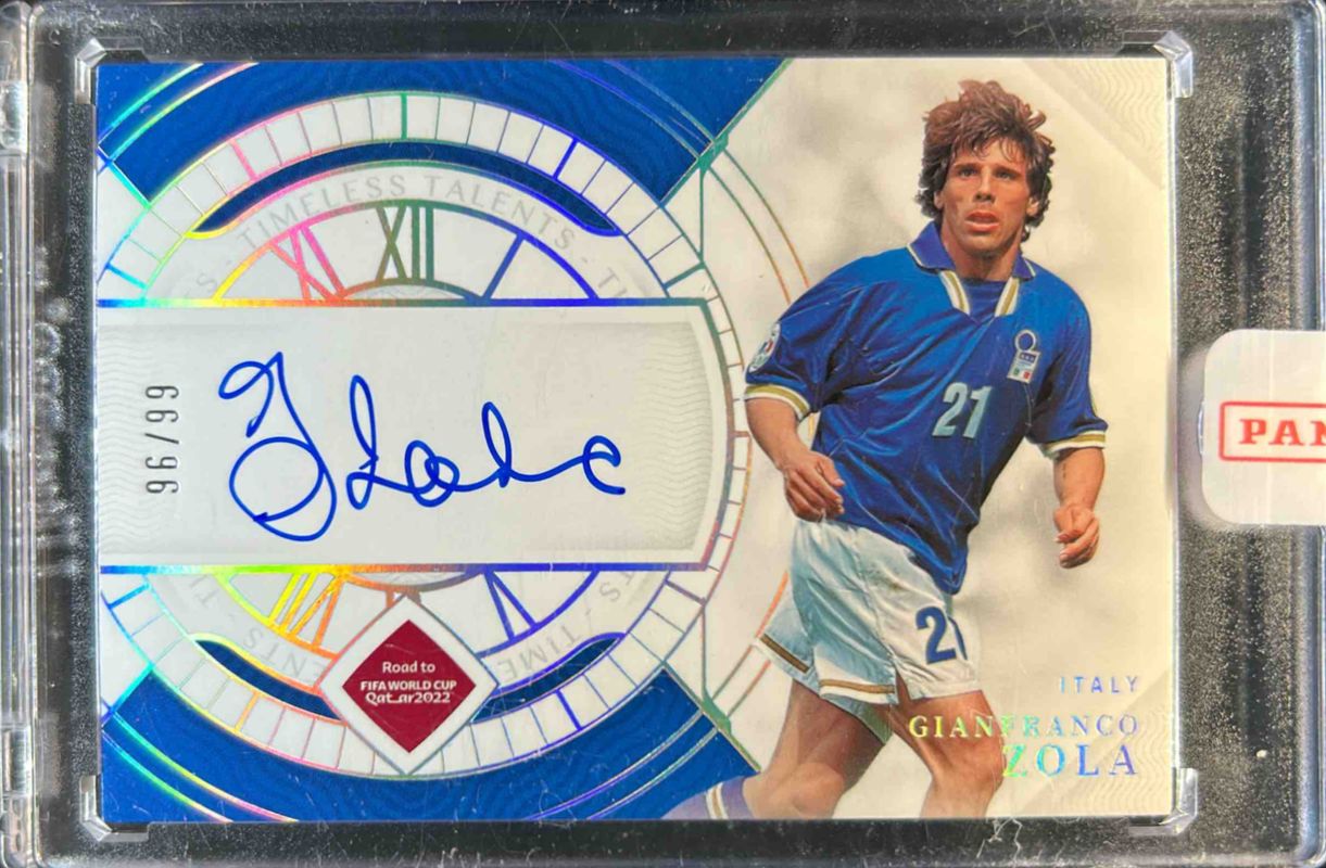 2022 National Treasures World Cup #TS-GZO Timeless Talents Signatures /99