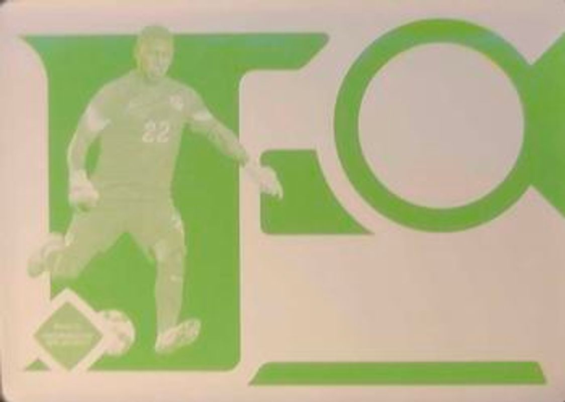 2022 National Treasures World Cup #CE-NRI Century Material Signatures - Printing Plates Yellow /1