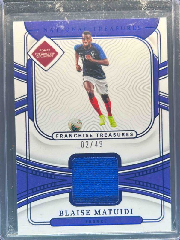 2022 National Treasures World Cup #FT-BM Franchise Treasures - Sapphire /49