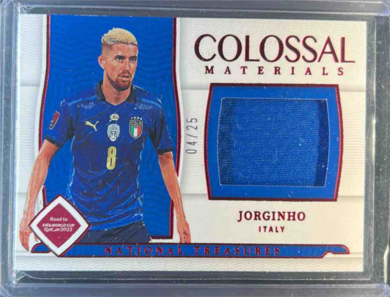 Jorginho 2022 National Treasures World Cup #CO-J Colossal