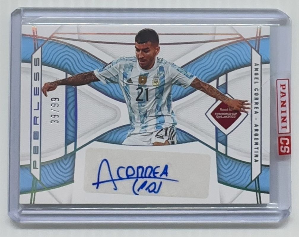 2022 National Treasures World Cup #PS-ANC Peerless Signatures /99