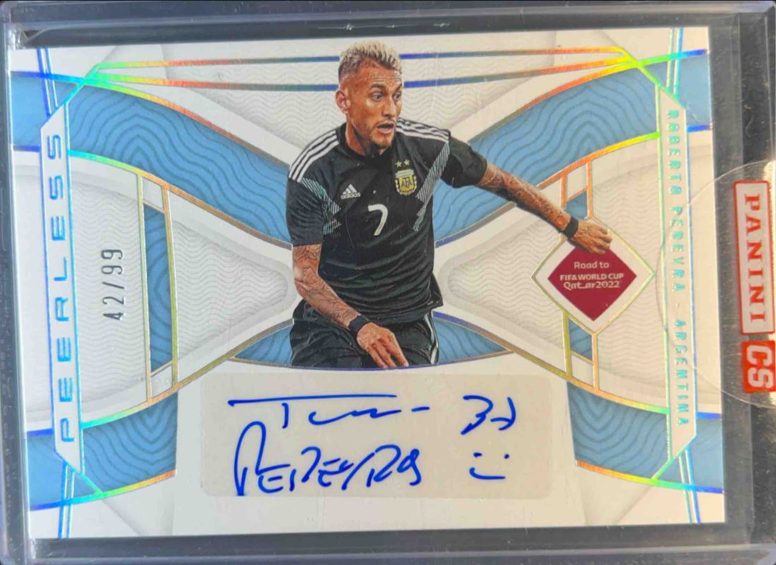 2022 National Treasures World Cup #PS-RPE Peerless Signatures /99