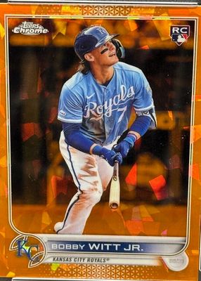 2022 Topps Chrome Update Sapphire Edition #US100 Orange /25