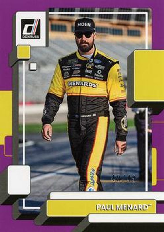 2023 Donruss NASCAR #112 Purple /49