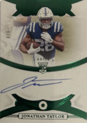 2020 Flawless #RGS-JTA Rookie Gems Signatures - Emerald /5