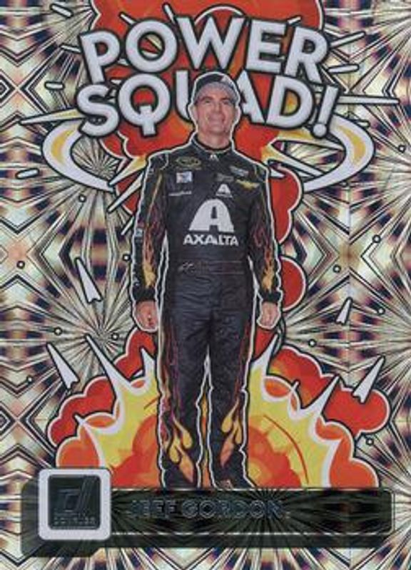 Jeff Gordon 2023 Donruss NASCAR #PS3 Power Squad RAW