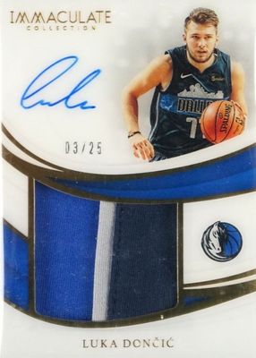 2018 Immaculate #PP-LDC Premium Patch Autographs (/25)