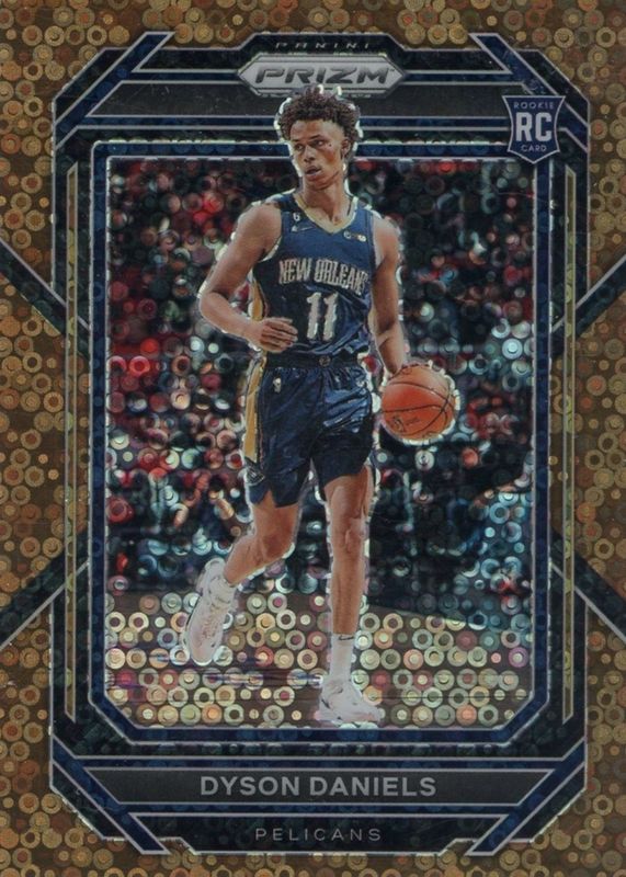 Dyson Daniels 2022 Prizm #233 Fast Break Bronze /20 Rookie RAW