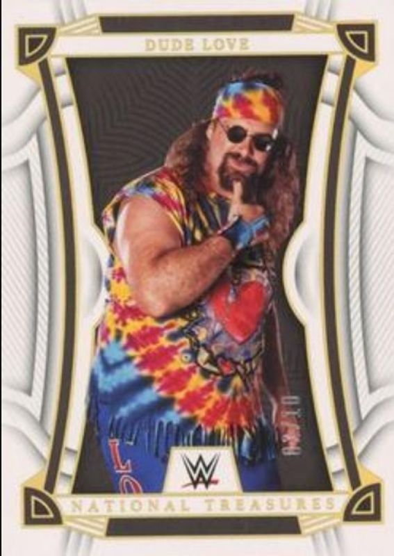 2023 Chronicles WWE #NT-16 National Treasures Holo - Gold /10
