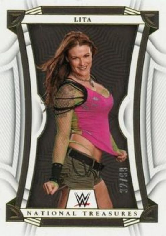 2023 Chronicles WWE #NT-13 National Treasures /99