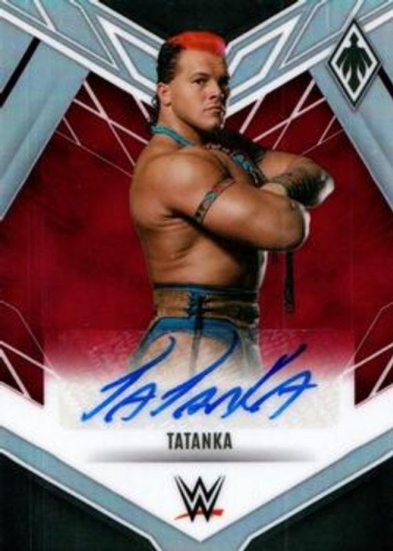 2023 Chronicles WWE #PA-TAT Phoenix Autographs - Red