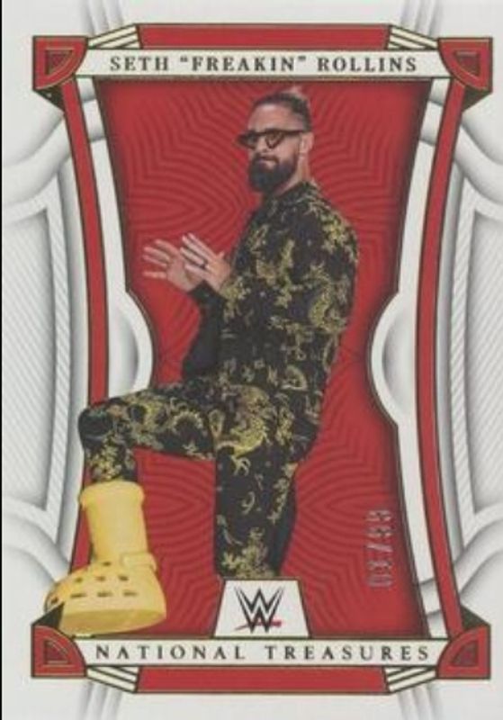 2023 Chronicles WWE #NT-17 National Treasures /99