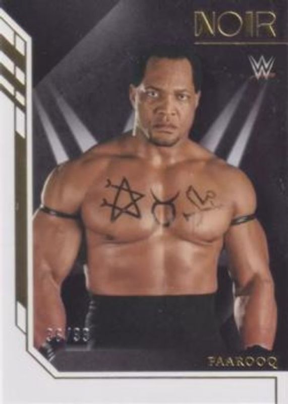 2023 Chronicles WWE #NR-3 Noir /99