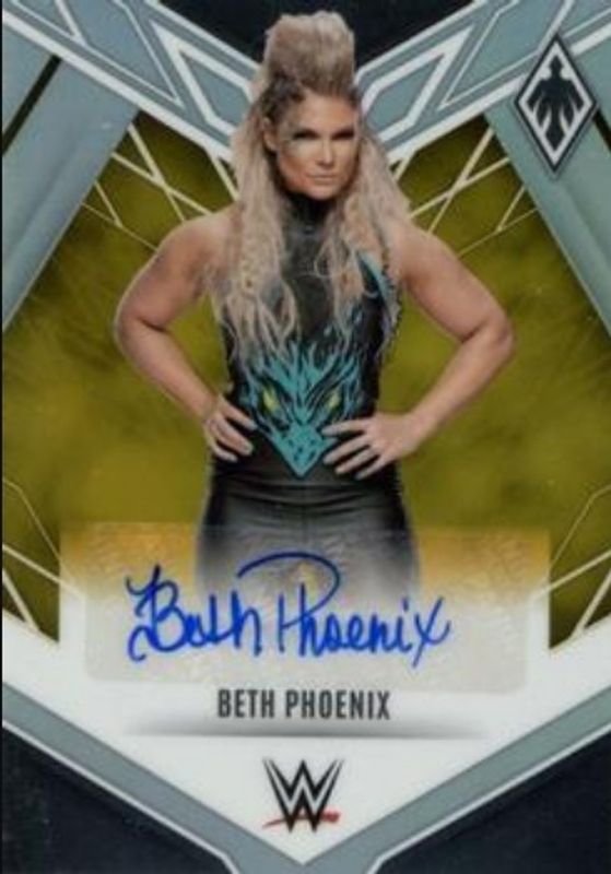 2023 Chronicles WWE #PA-BET Phoenix Autographs - Gold /10
