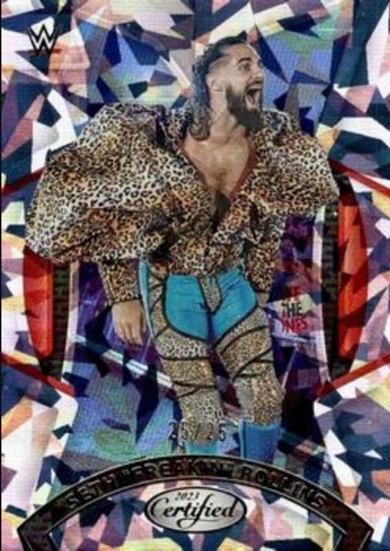 2023 Chronicles WWE #222 Cracked Ice /25