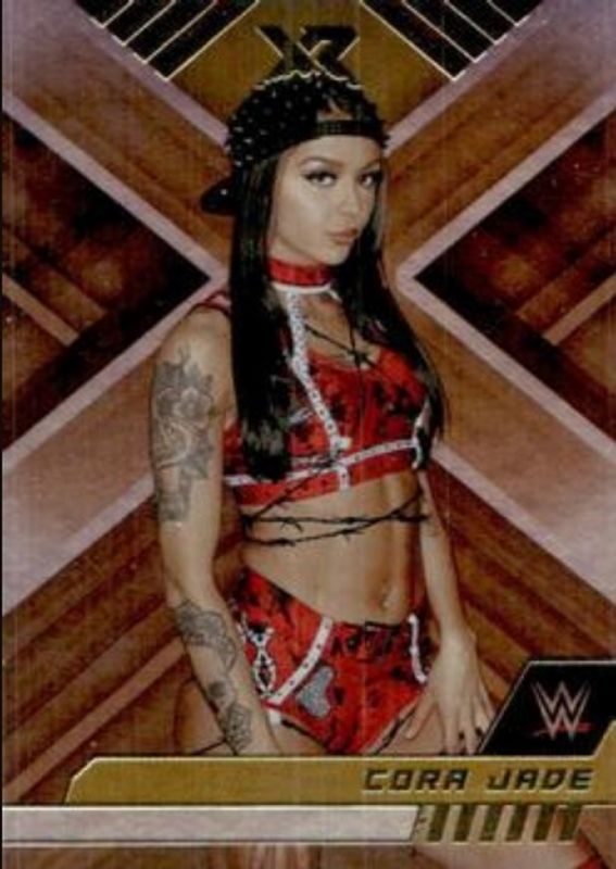 Cora Jade 2023 Chronicles WWE #295 Bronze RAW