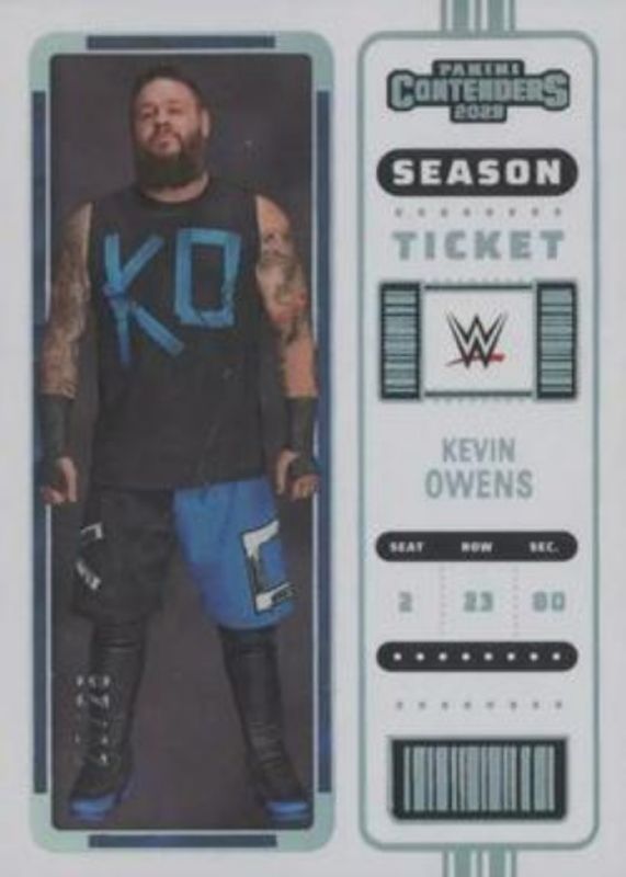 Kevin Owens 2023 Chronicles WWE #108 Holo Silver /25 RAW