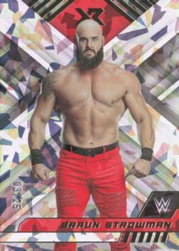 2023 Chronicles WWE #283 Cracked Ice /25