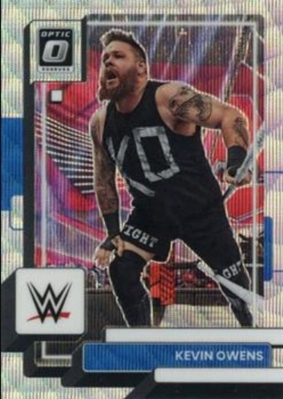 Kevin Owens 2023 Chronicles WWE #359 Silver Wave RAW