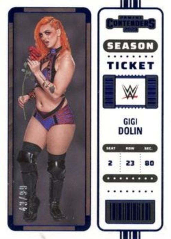 2023 Chronicles WWE #114 Blue /99