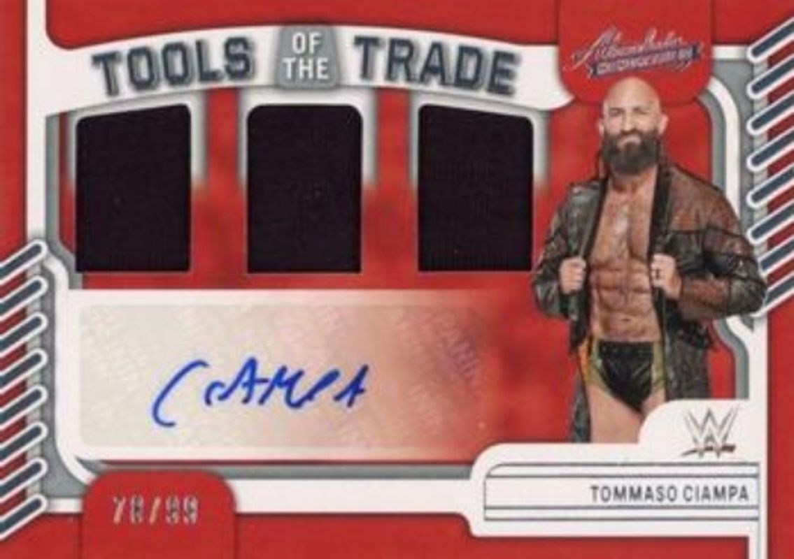 2023 Chronicles WWE #TOT-TCR Absolute Tools of the Trade Signatures /99