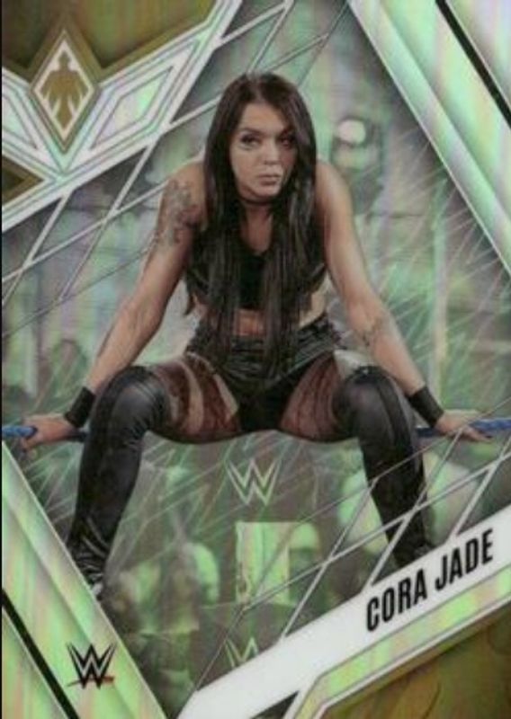 Cora Jade 2023 Chronicles WWE #322 Silver RAW