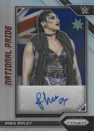 Rhea Ripley 2023 Chronicles WWE #NP-RRP National Pride Signatures Price ...