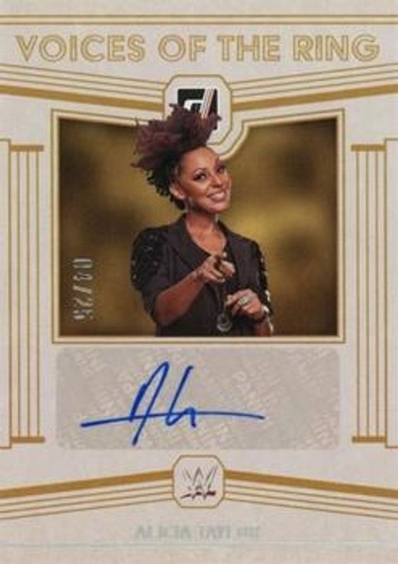 2023 Chronicles WWE #VR-ATL Voices of the Ring Signatures - Holo Silver /25