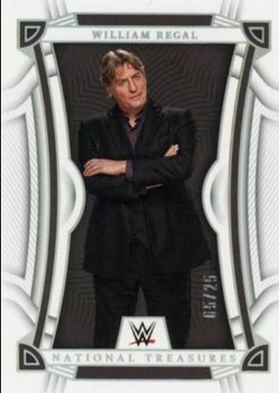 2023 Chronicles WWE #NT-29 National Treasures - Holo Silver /25