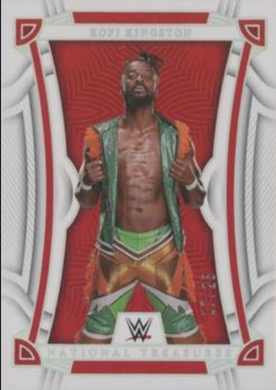 2023 Chronicles WWE #NT-3 National Treasures - Holo Silver /25