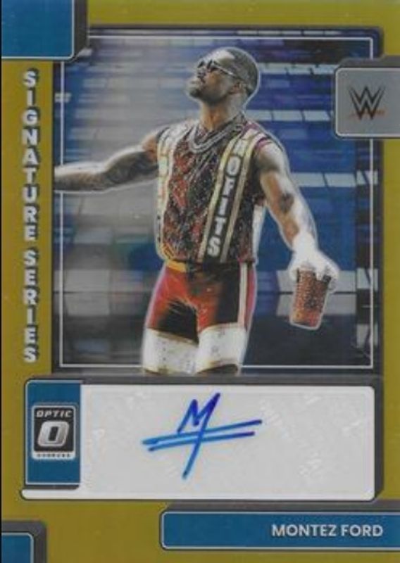 2023 Chronicles WWE #DO-FRD Donruss Optic Signatures Series - Gold /10