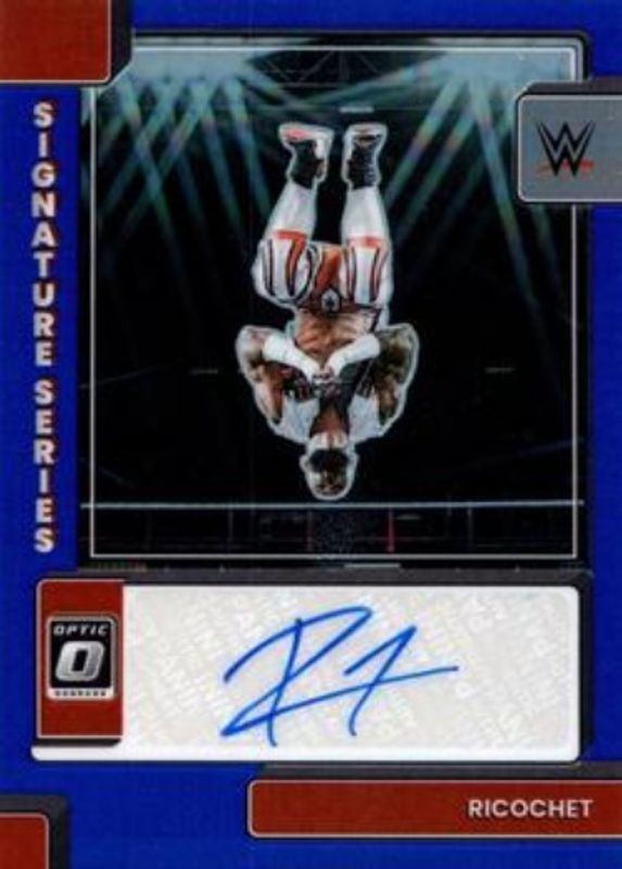 2023 Chronicles WWE #DO-RIC Donruss Optic Signatures Series - Blue /49