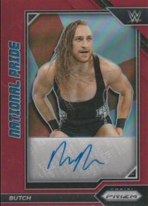 2023 Chronicles WWE #NP-BTH National Pride Signatures - Red
