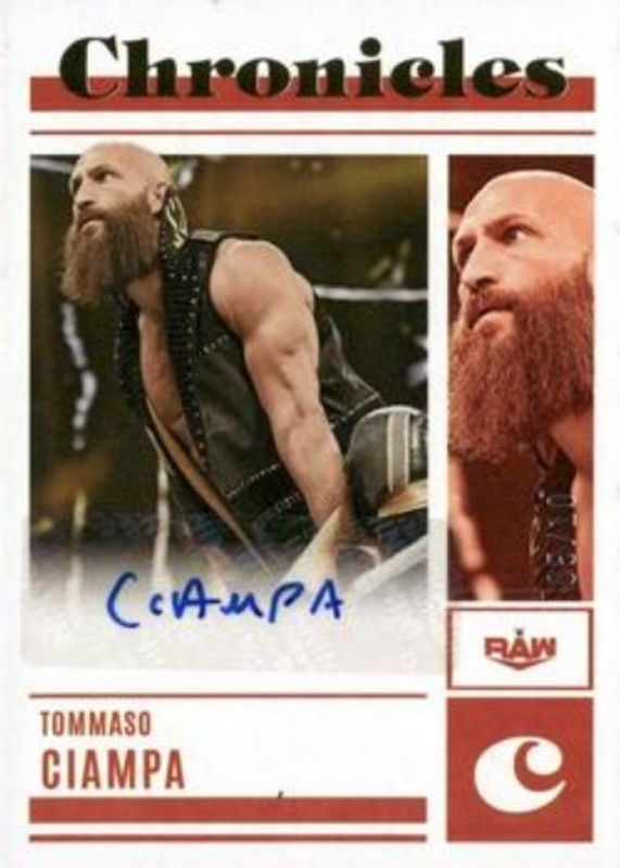 2023 Chronicles WWE #CS-TCH Chronicles Signatures - Gold /10