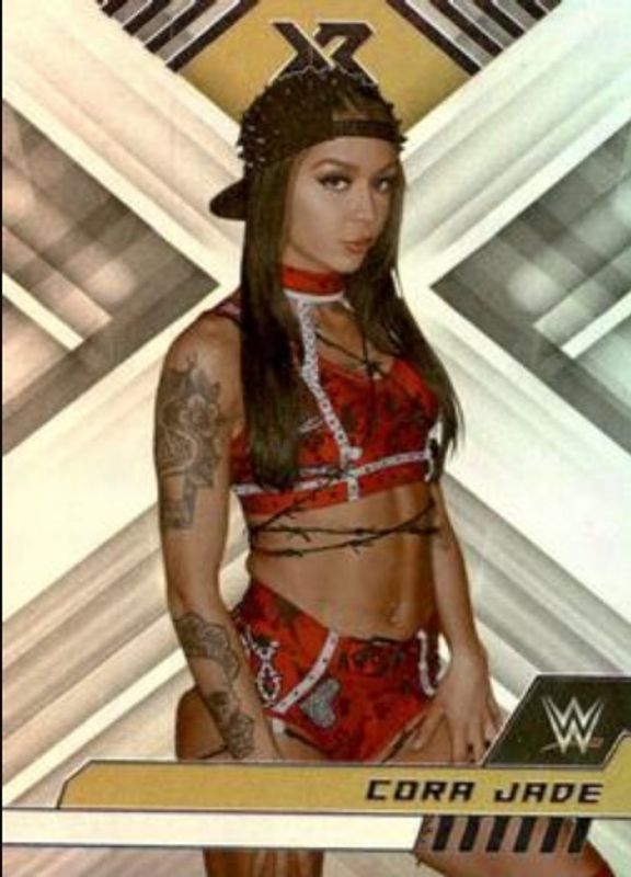 Cora Jade 2023 Chronicles WWE #295 Base RAW