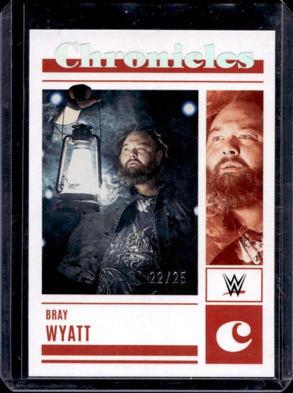 Bray Wyatt 2023 Chronicles WWE #74 Holo Silver /25 RAW