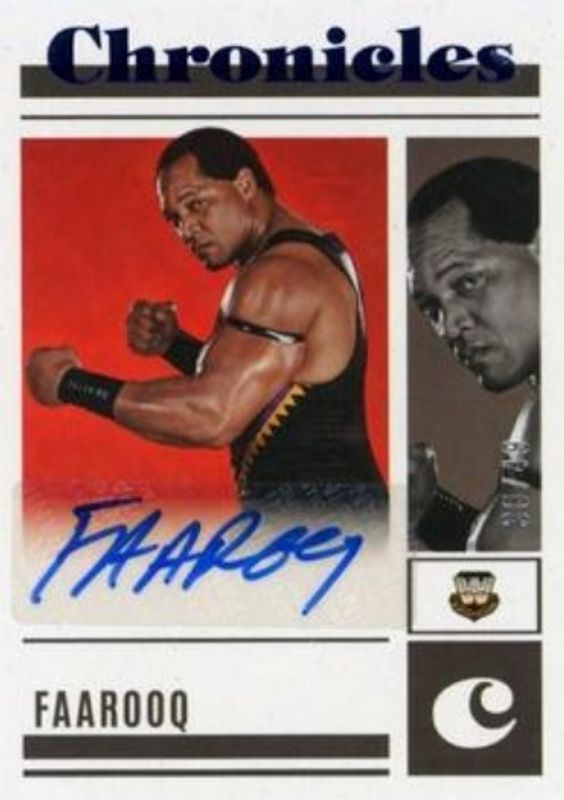2023 Chronicles WWE #CS-FRQ Chronicles Signatures - Blue /49