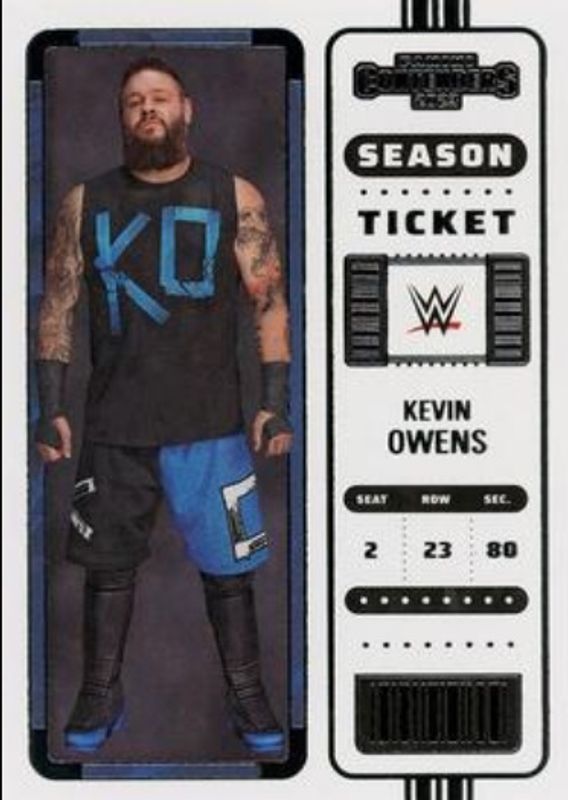 Kevin Owens 2023 Chronicles WWE #108 Base RAW