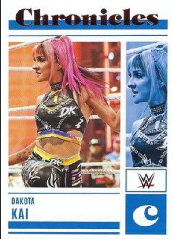 Dakota Kai 2023 Chronicles WWE #9 Bronze RAW